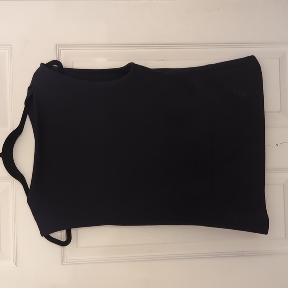 Banana Republic NWOT Scuba Navy Top - Picture 1 of 5